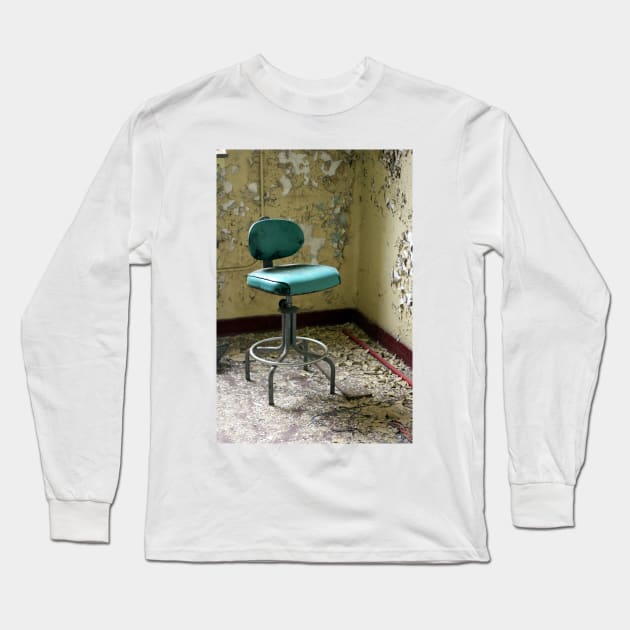 Abandoned Chair Long Sleeve T-Shirt by Rob Johnson Photography